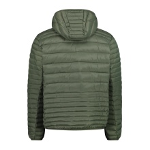 CMP quilted jacket with hood and 3M Thinsulate padding green men